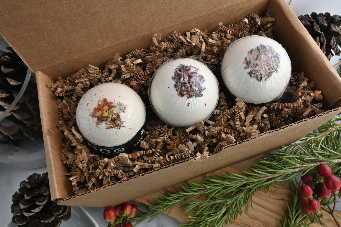 Bath Bomb Trio Gift Set