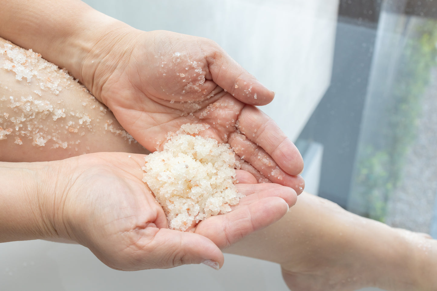 Dead Sea Salt + Lavender Body Scrub