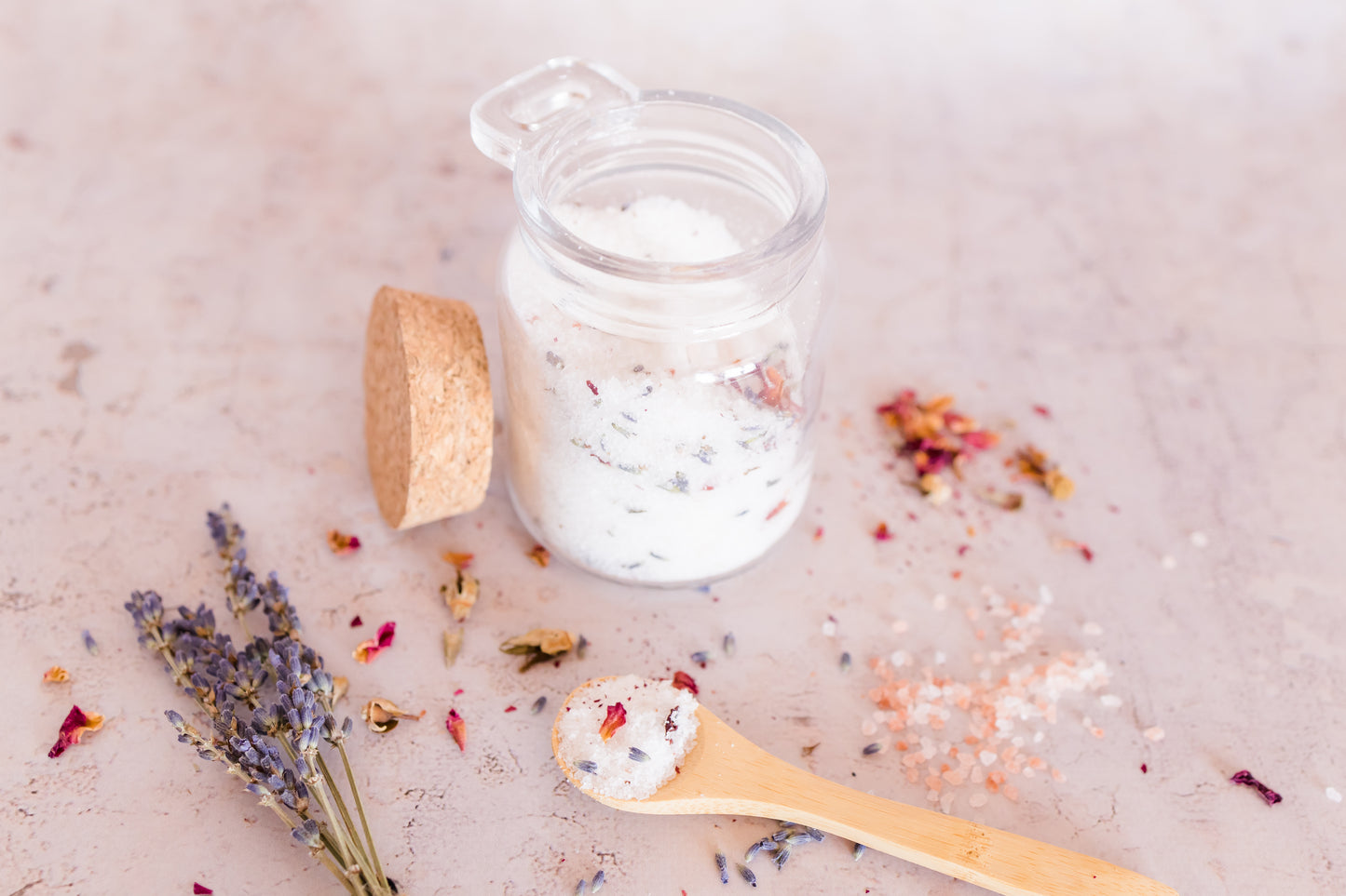 Dead Sea Salt Bath Tea Kit - Sweet Floral