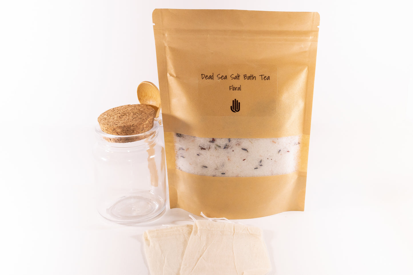 Dead Sea Salt Bath Tea Kit - Sweet Floral
