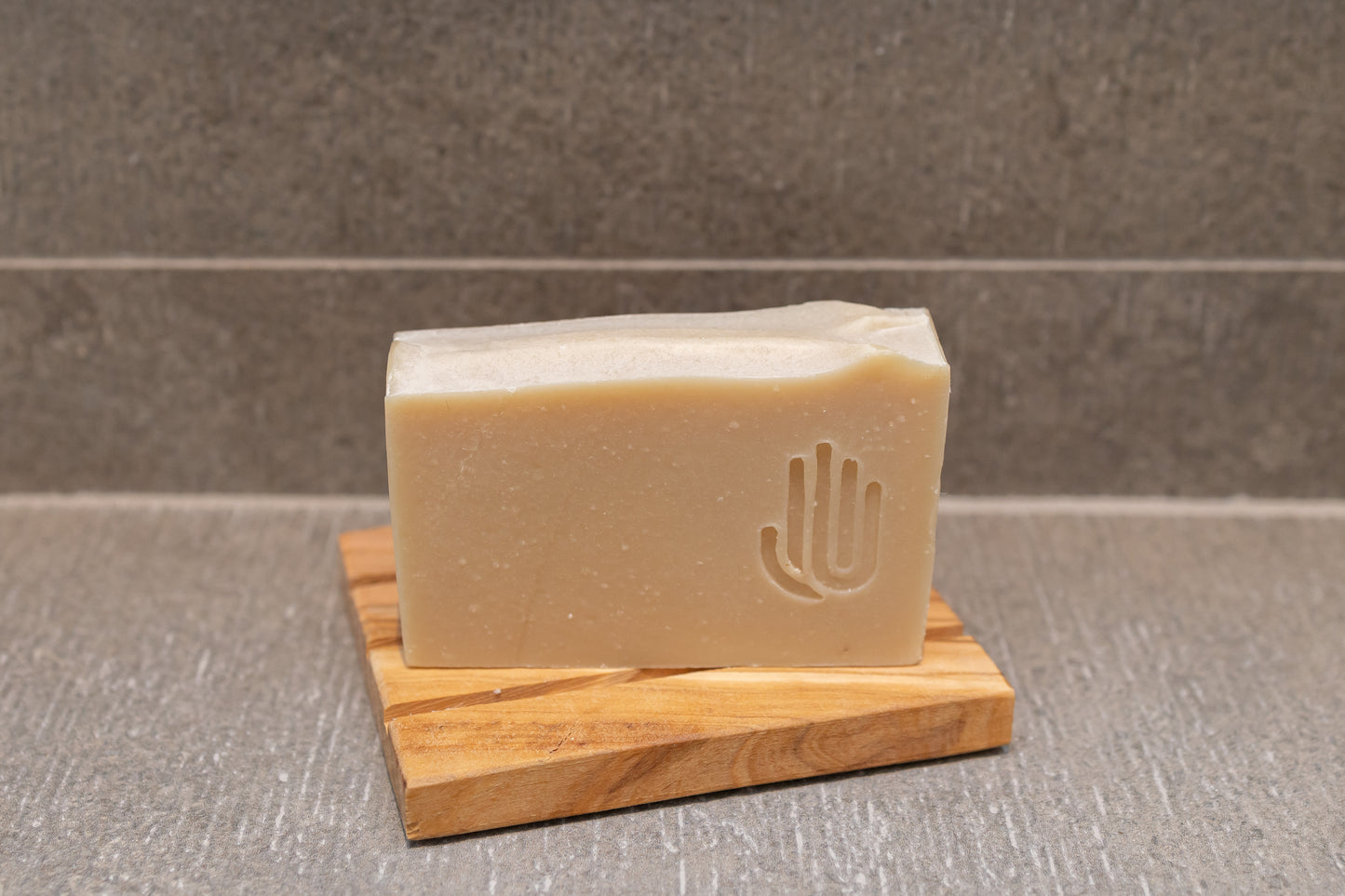 Olive Wood Soap Dish - Grooved