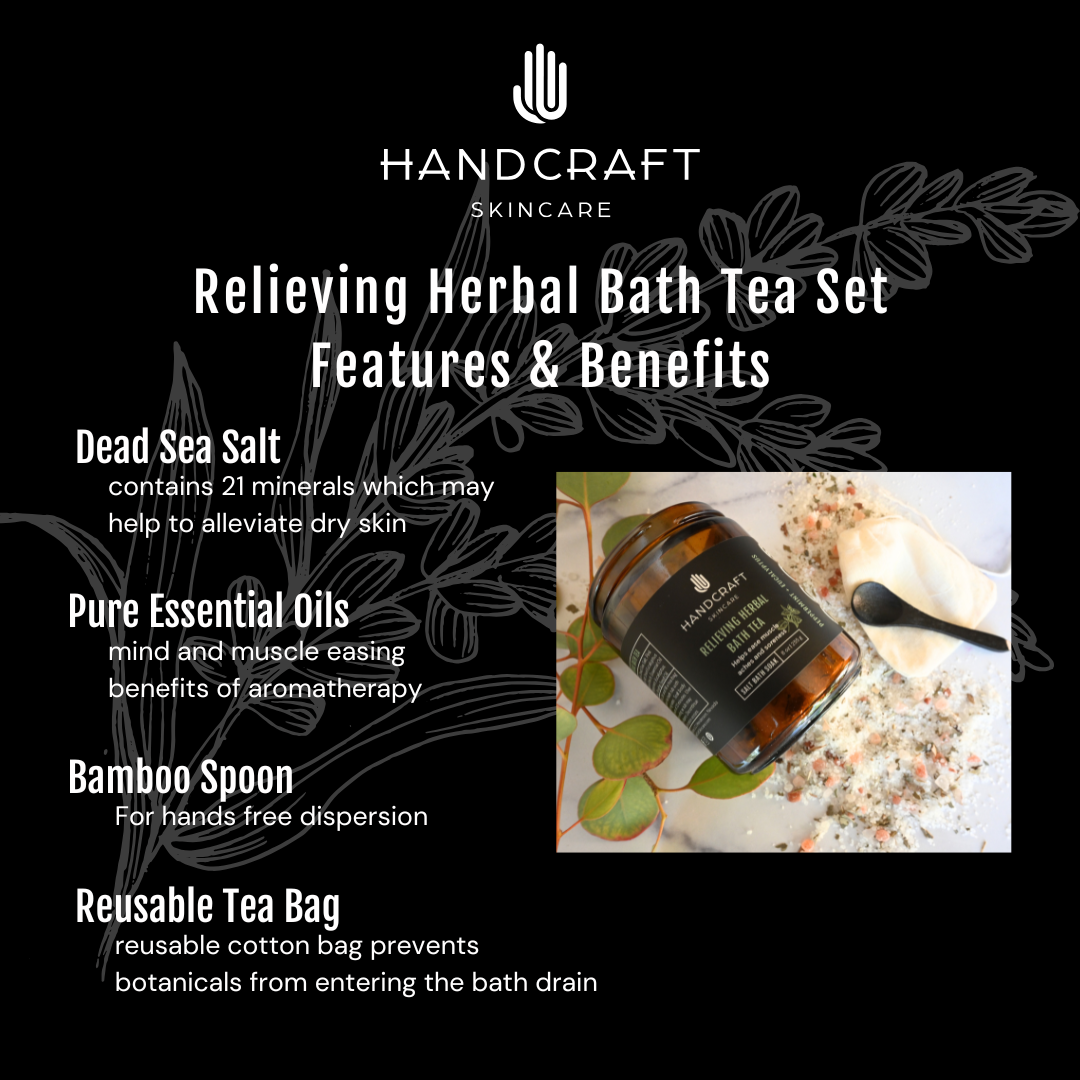 Bath Tea Set - Relieving Herbal