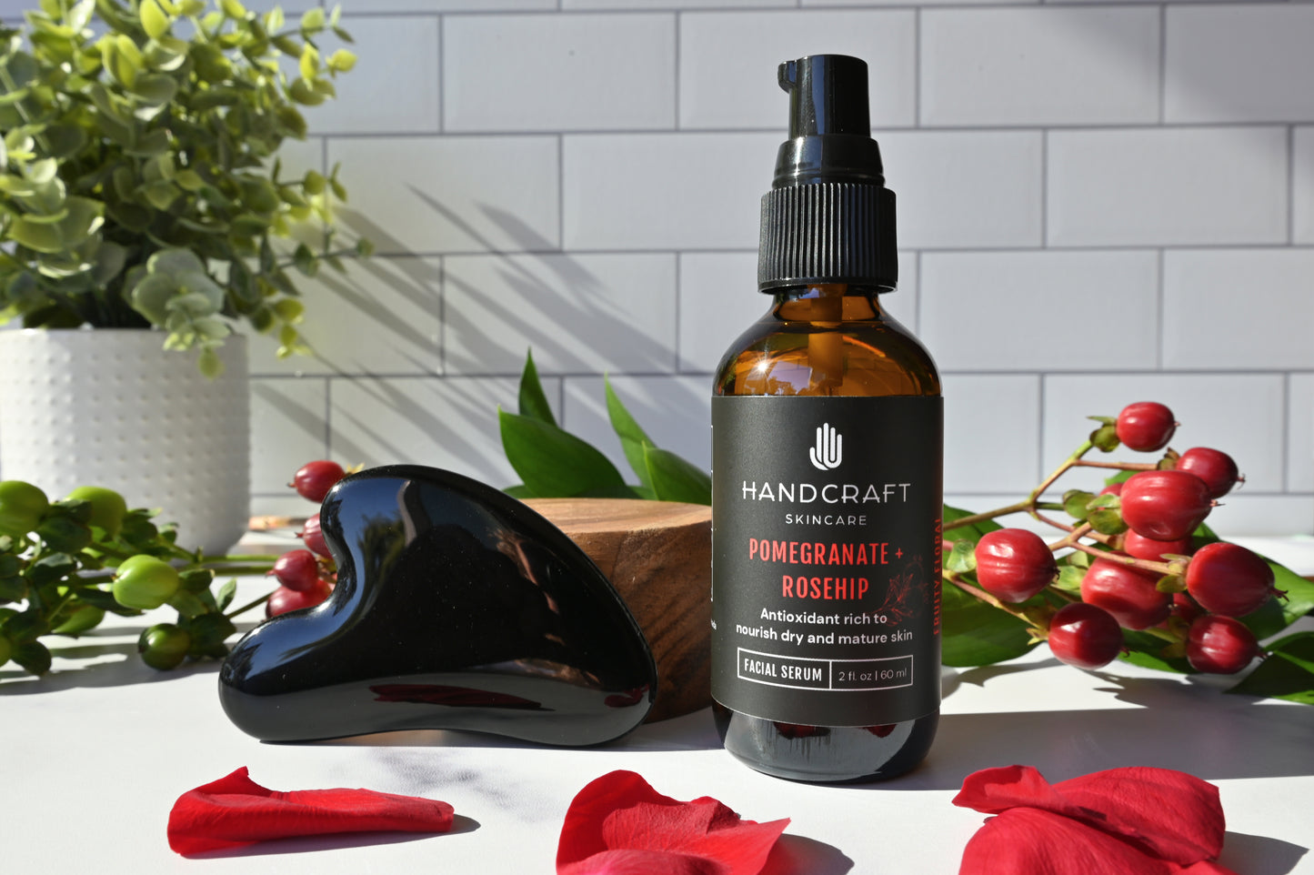 Facial Serum + Gua Sha Set